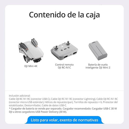 Dron DJI Mini 4K + Maletín de Regalo 🎁